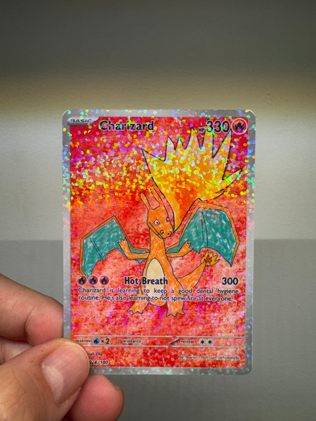 Charizard - Custom Illustration Rare 024/100