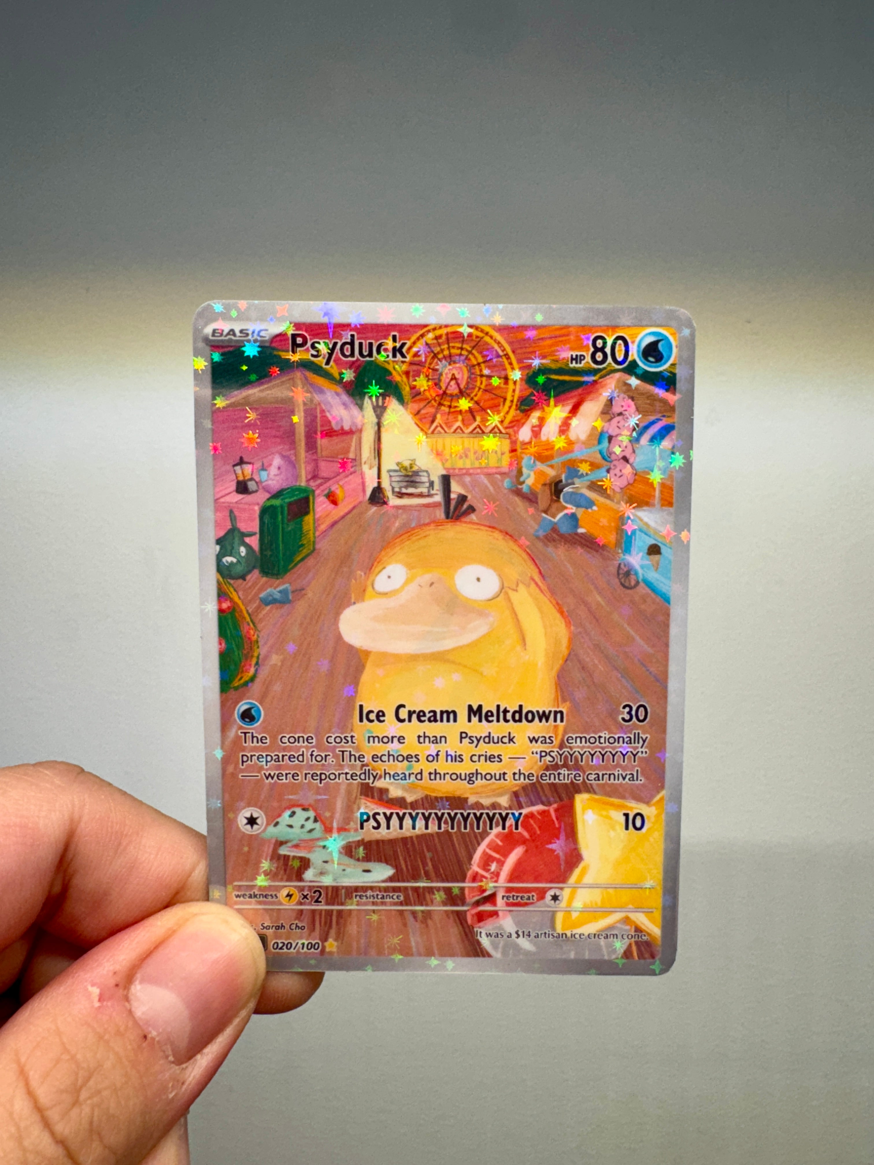 Psyduck - Custom Illustration Rare 020/100