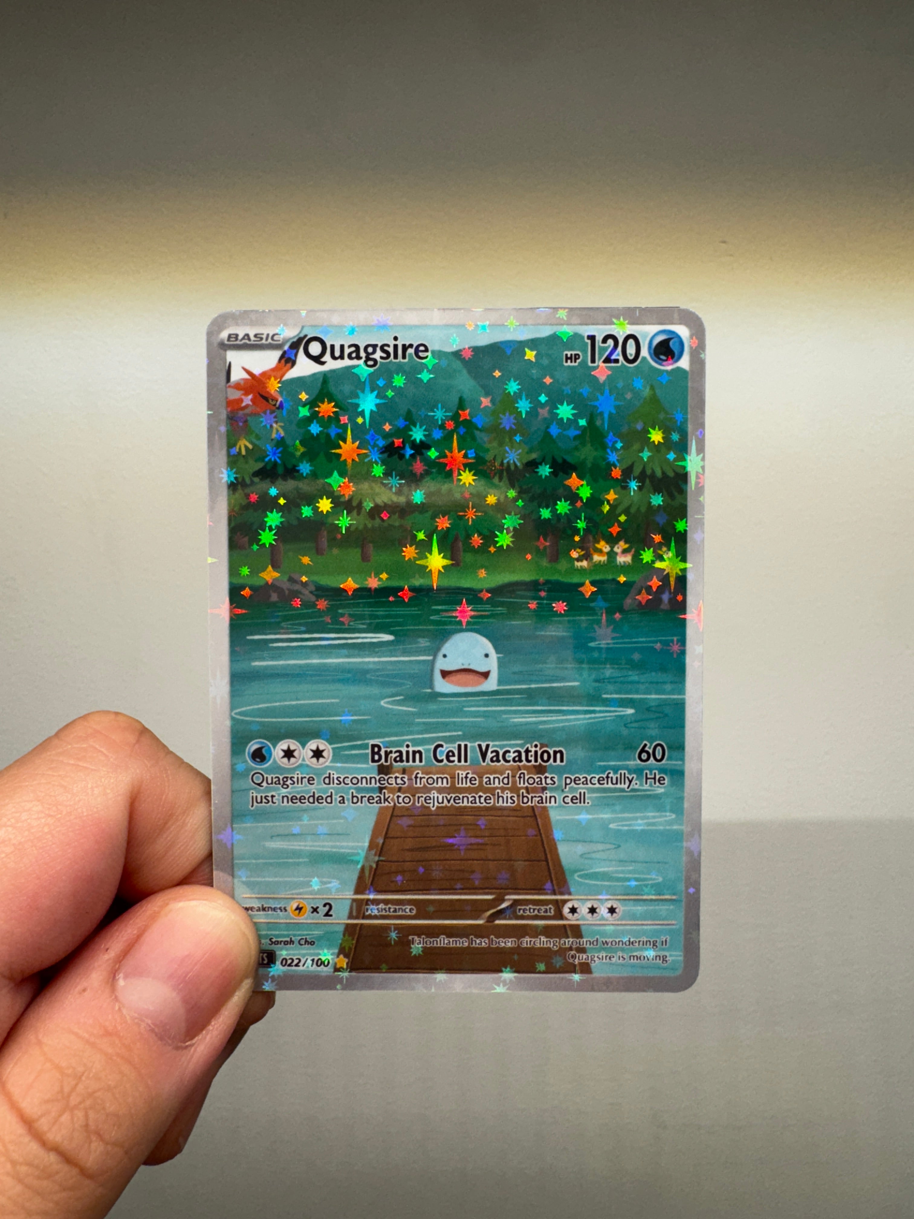 Quagsire - Custom Illustration Rare 022/100