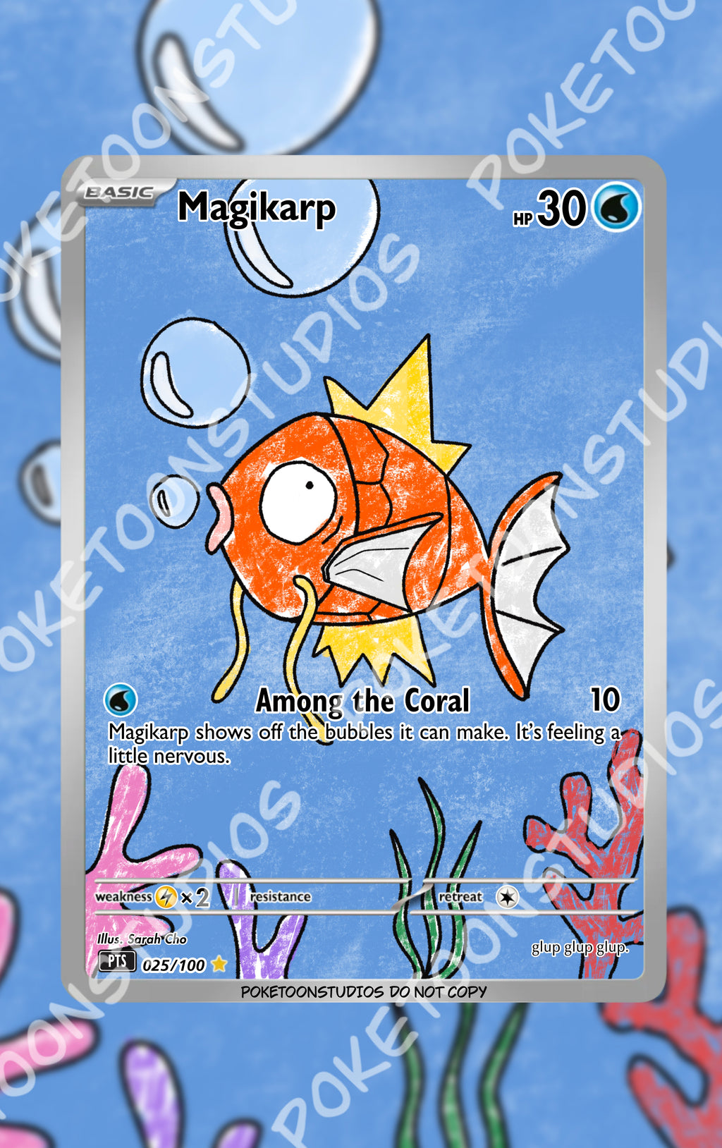 Magikarp - Custom Illustration Rare 025/100
