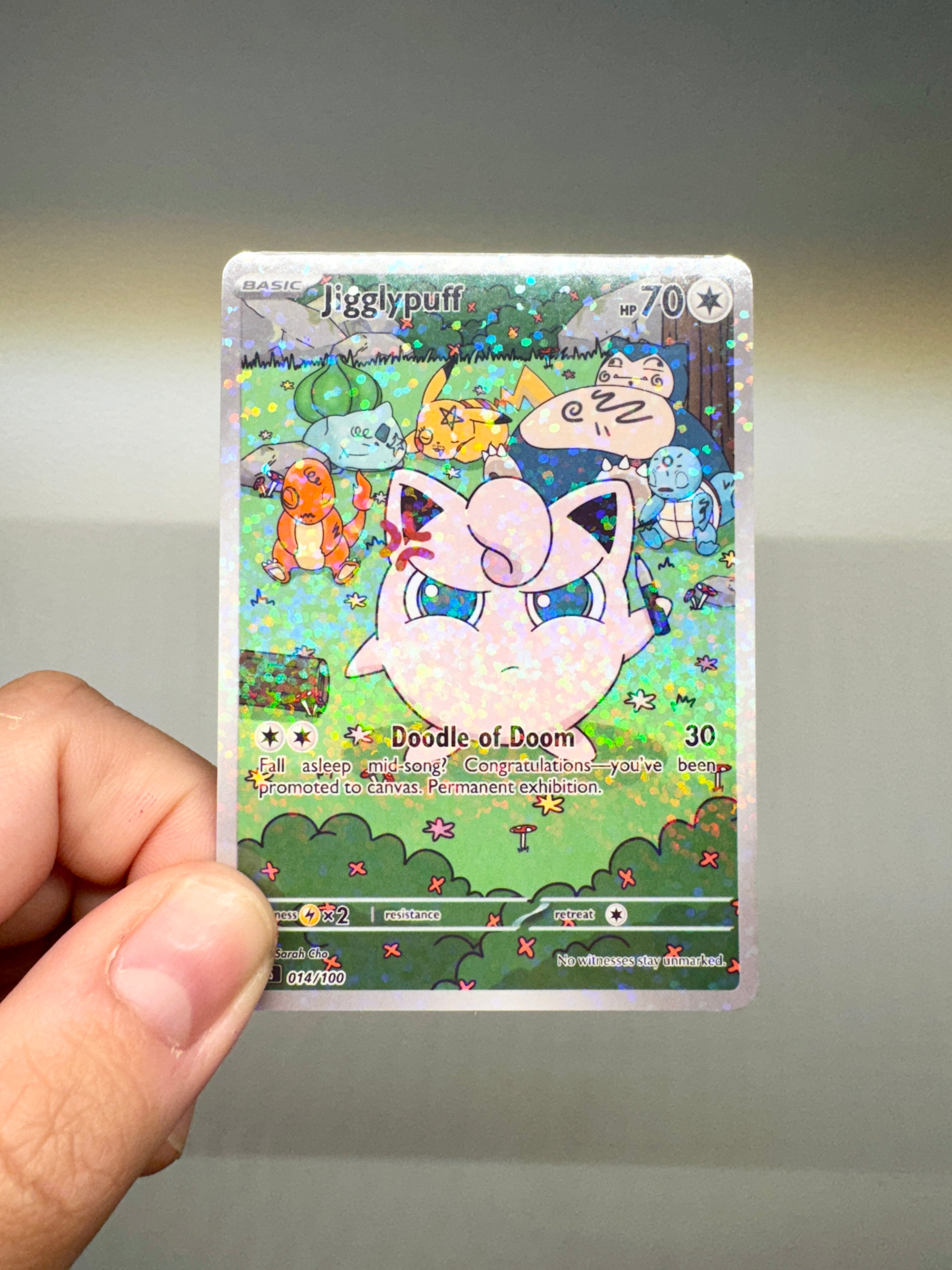 Jigglypuff - Custom Illustration Rare 014/100