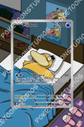 Psyduck - Custom Illustration Rare 008/100