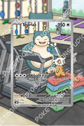 Snorlax - Custom Illustration Rare 03/03 LIMITED EDITION