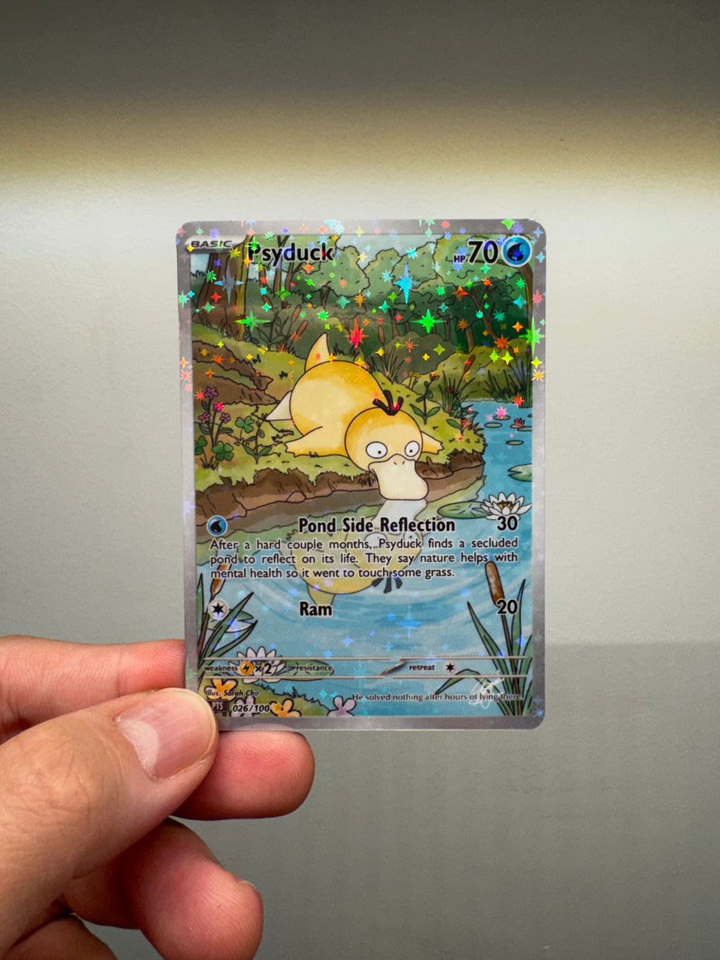 Psyduck- Custom Illustration Rare 026/100