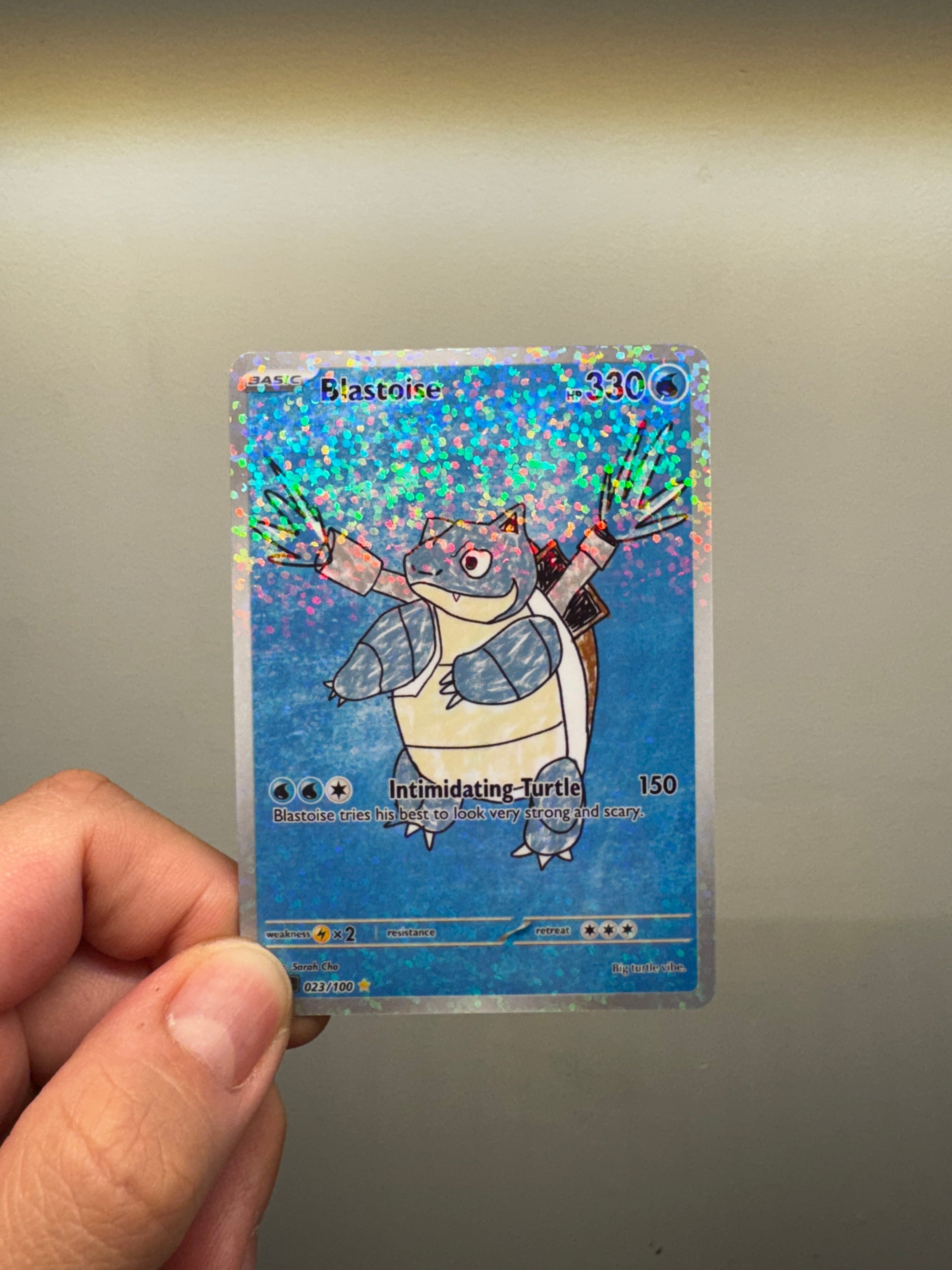 Blastoise - Custom Illustration Rare 023/100