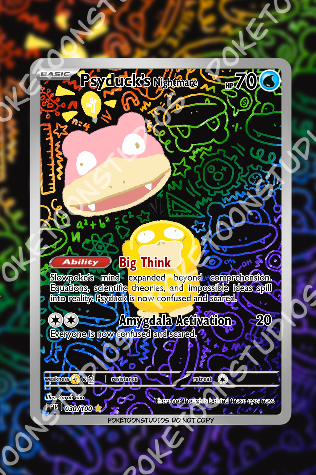 Psyduck’s Nightmare - Custom Illustration Rare 030/100