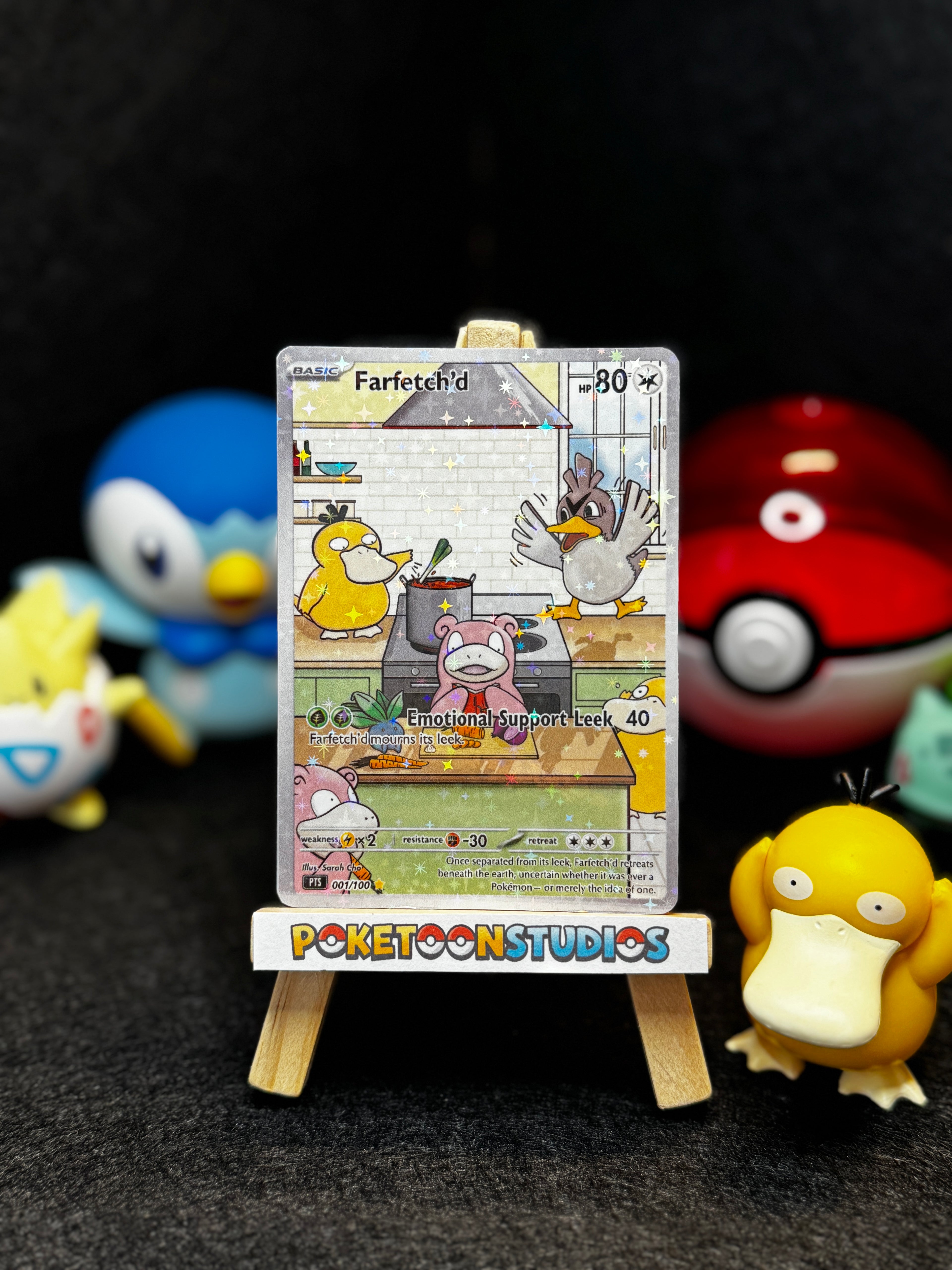 Farfetch'd - Custom Illustration Rare 001/100