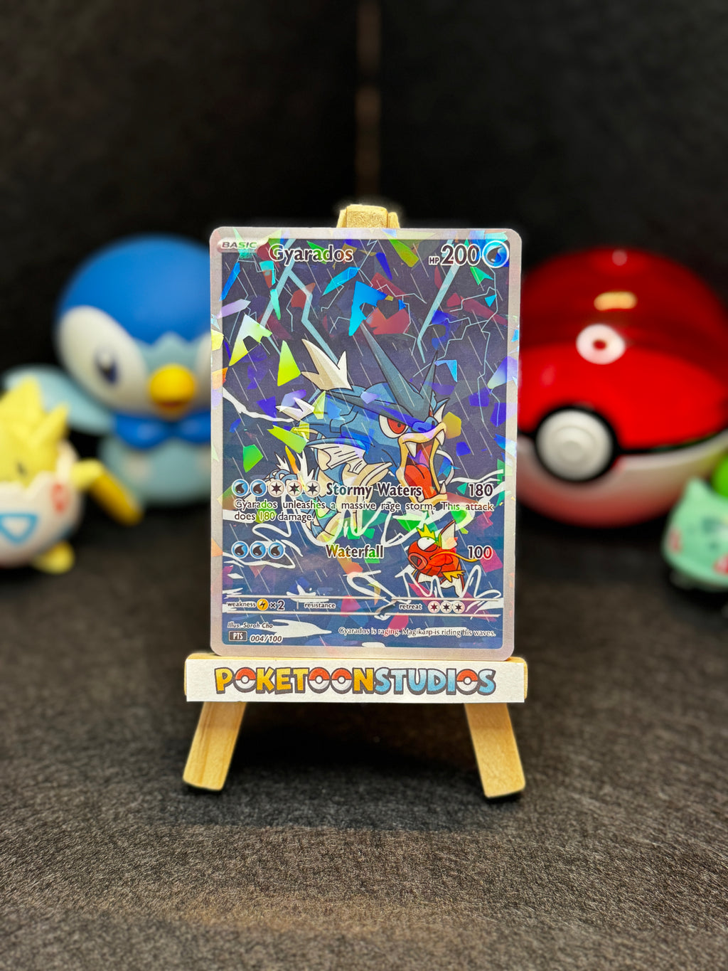 Gyarados - Custom Illustration Rare 004/100