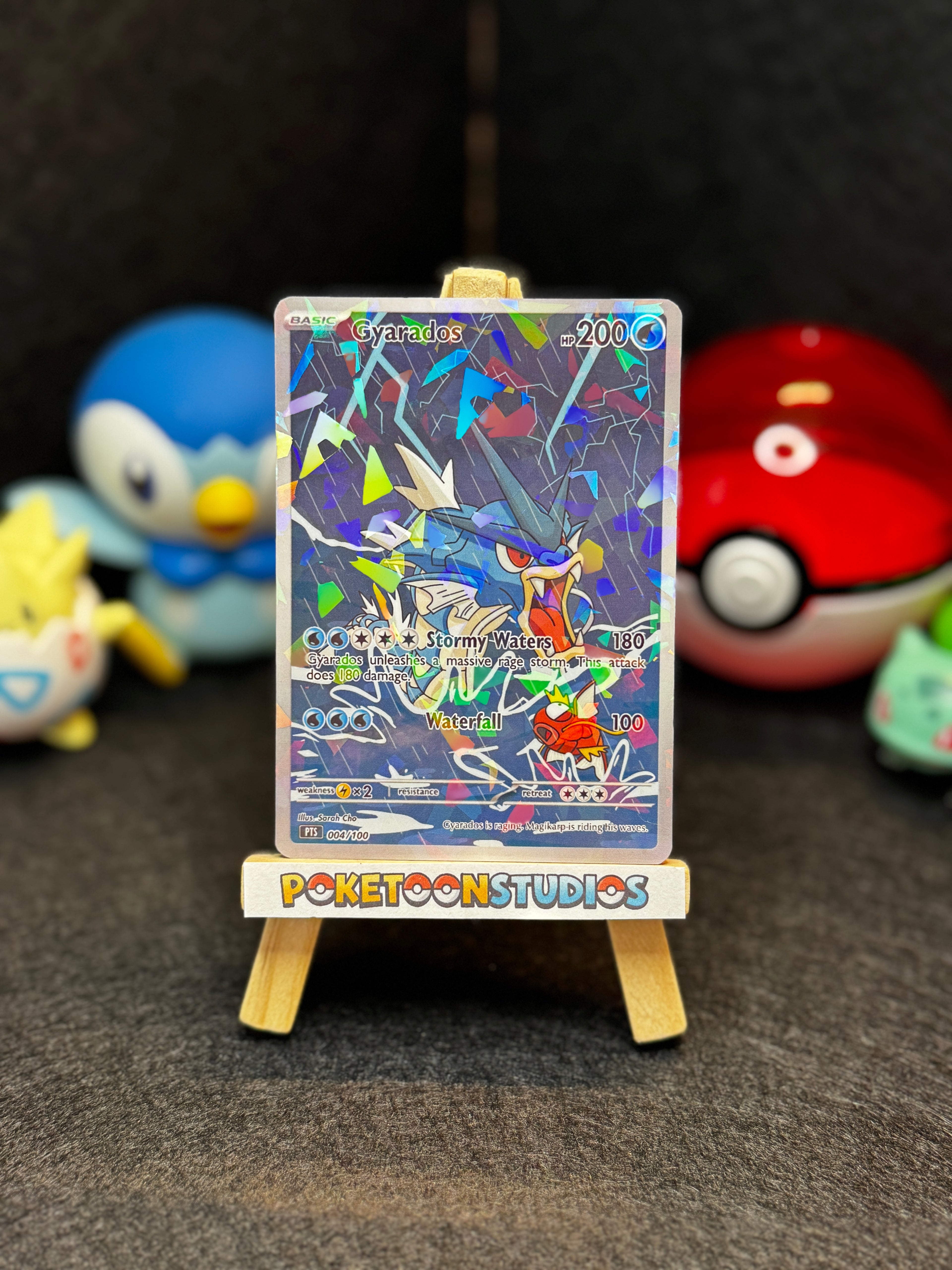 Gyarados - Custom Illustration Rare 004/100