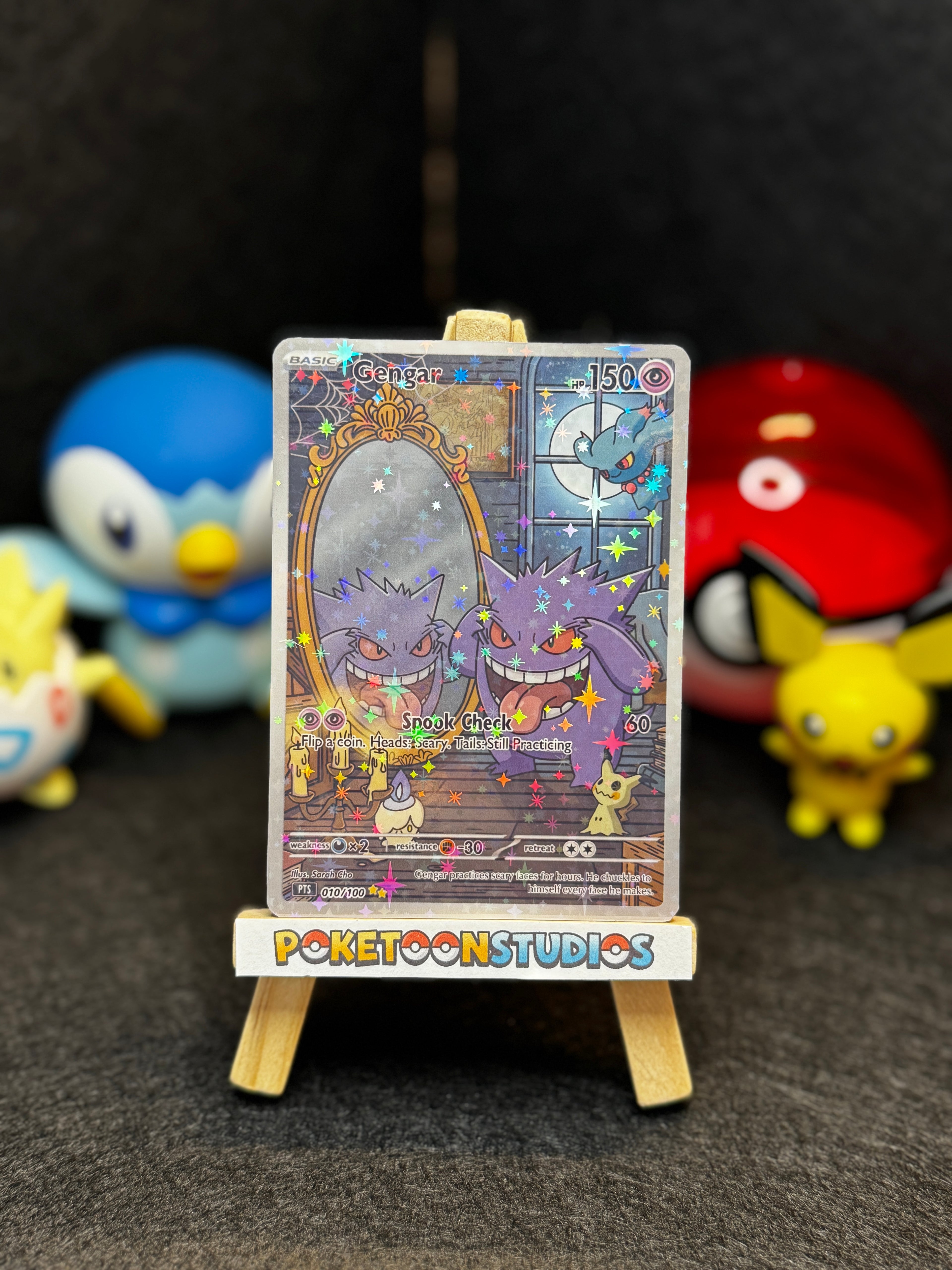 Gengar - Custom Illustration Rare 010/100