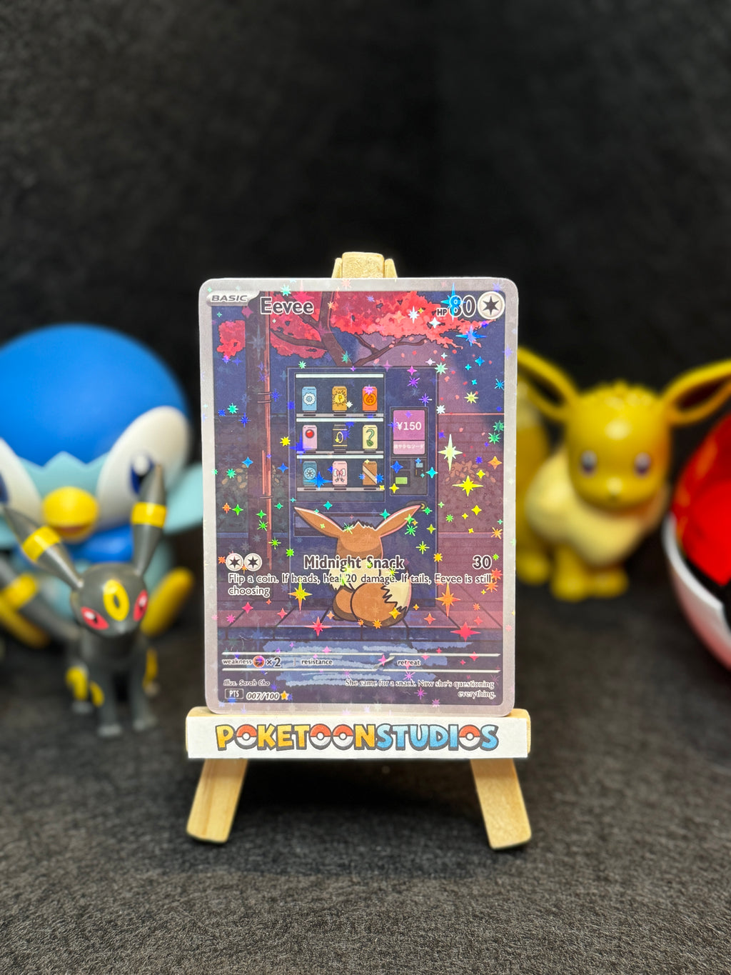 Eevee - Custom Illustration Rare 007/100
